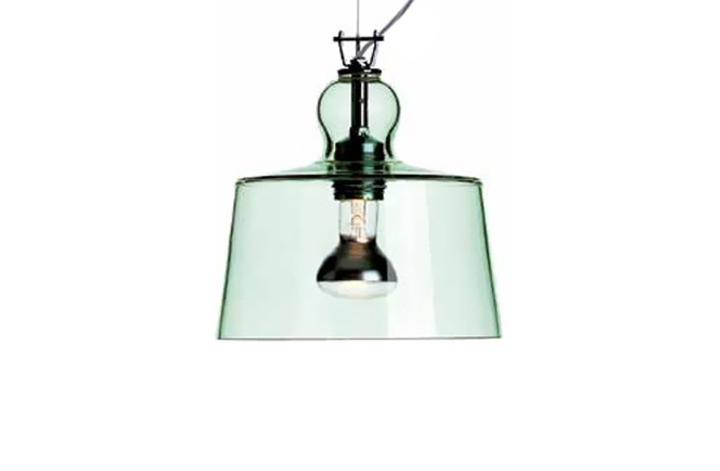 Acquatinta Clear Pendant Lamp by Produzione Privata Lamps